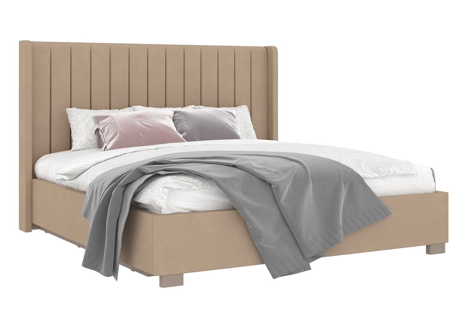 Двуспальные кровати - изображение №2 "Кровать Аделия"  на www.Angstrem-mebel.ru