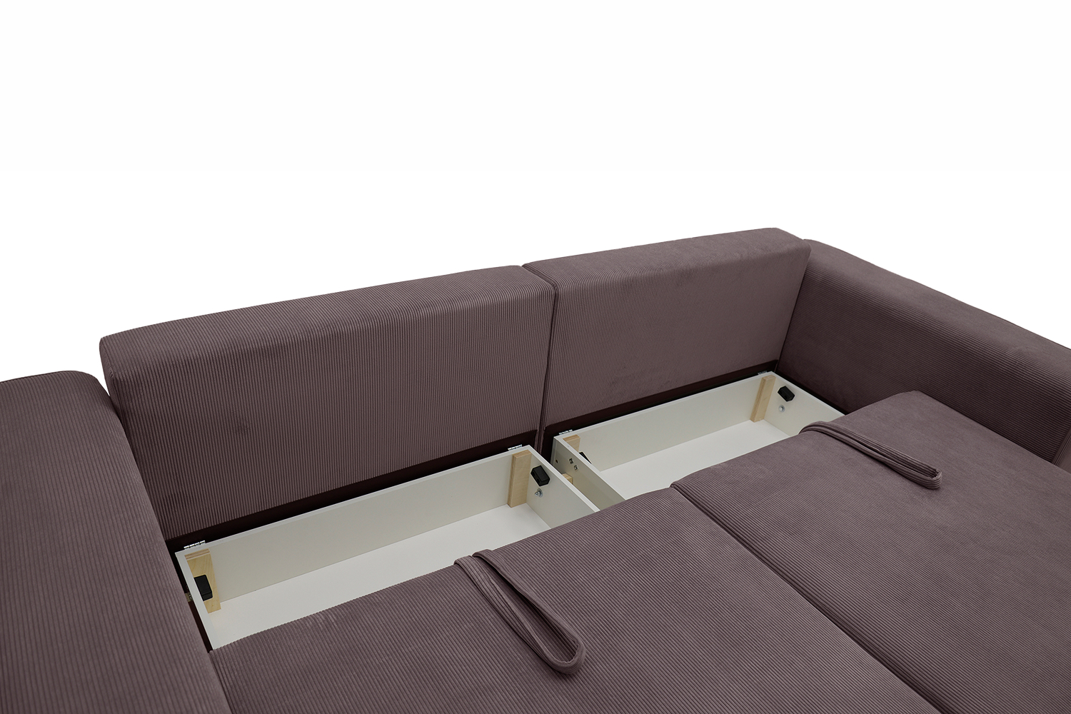 Прямые диваны - изображение №8 "Диван Шери еврокнижка / серо-коричневый"  на www.Angstrem-mebel.ru