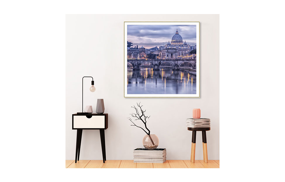Постеры - изображение №3 "Постер «Река и мост в Риме» (67 х 67 см)"  на www.Angstrem-mebel.ru