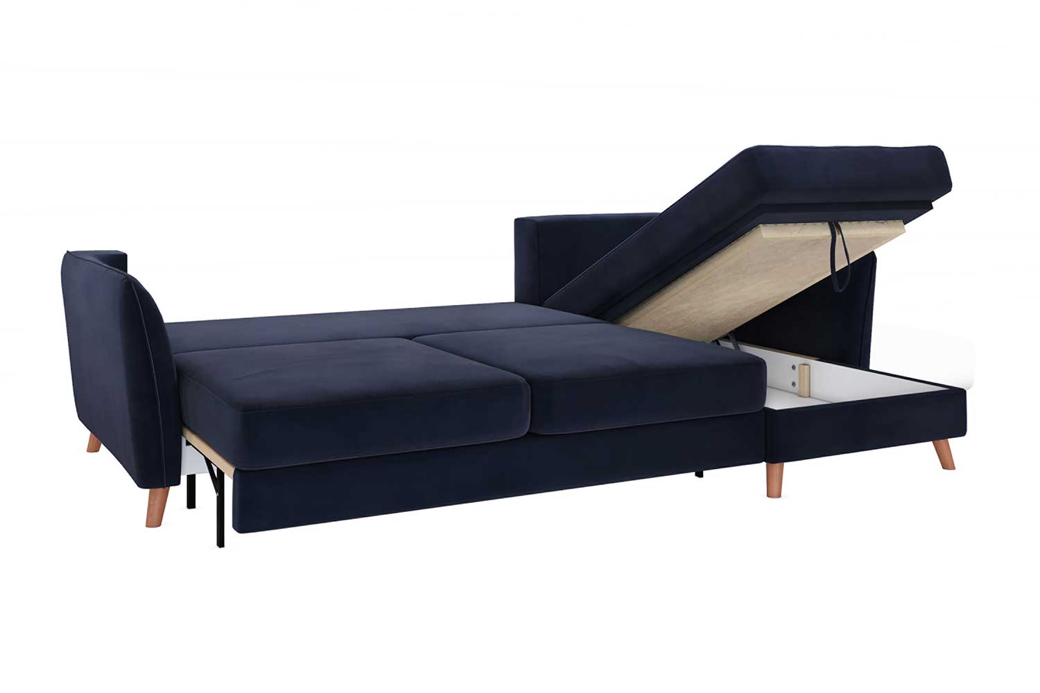 Угловые диваны - изображение №5 "Диван-кровать Анника с оттоманкой 228-ТТ, Д3"  на www.Angstrem-mebel.ru