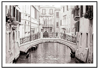 Постер «Мост в Венеции» №2 (67 х 47 см) В спальню Домашний офис В кабинет В гостиную, гарантия 12 месяцев