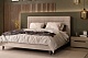 Спальня Анри 19, тип кровати Мягкие, цвет Давос Трюфель, Бежевый - фото 3