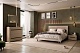 Спальня Анри 19, тип кровати Мягкие, цвет Давос Трюфель, Бежевый - фото 2